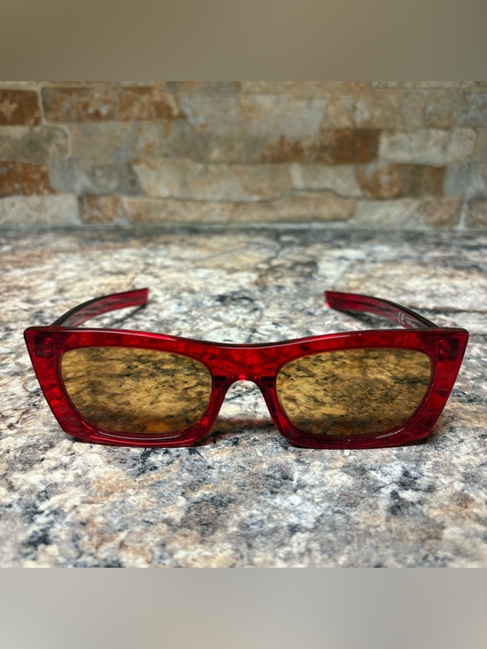 Retro Super Future Made In Italy Red Sunglasses main image 8